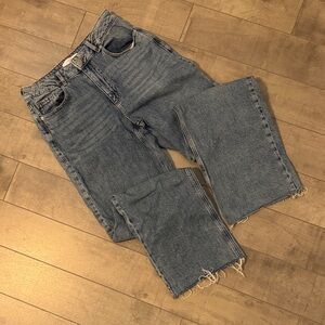 Dynamite Heidi Wide Leg Blue Jeans